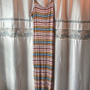 MUDD long fitted maxi dress , hardly worn